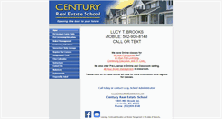 Desktop Screenshot of centuryrealestateschool.com